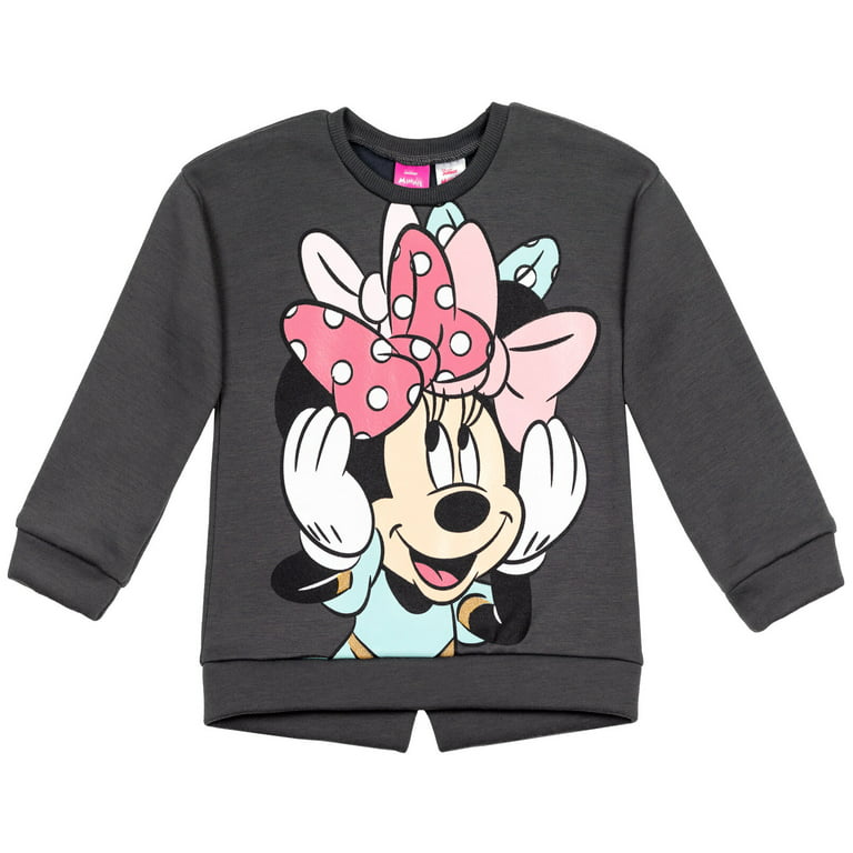 Disney Baby Girls Minnie Mouse Fleece Sweater And Jogger Pants 2