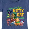thumbnail image 3 of Santiago of The Sea - Kitty Cat Crew - Toddler And Youth Girls Short Sleeve Graphic T-Shirt, 3 of 5
