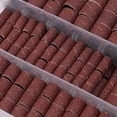thumbnail image 3 of 252 Pieces Drum Sander Set Sanding Drum Kit With Free Box Including 240 Pieces Drum Sander Sanding Sleeves And 12 Pieces Drum Mandrels Rotary Tool 1/8Inch 3/8Inch 1/2Inch, 3 of 7