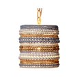thumbnail image 6 of Jamie Young Co Strand Wood Beaded Pendant Multi-Color, 6 of 6