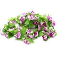 thumbnail image 2 of Artificial Flower 3D Not Wither Vibrant Multicolor Artificial Wreath Flowers Ornament for Home Red, 2 of 13
