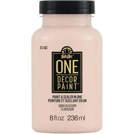 UPC: 0028995360619 | FolkArt ONE Decor Satin Paint 8oz-Blossom