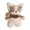 Brown, variant on Adorable Scarf-Adorned Corgi Plush Toy, Soft Stuffed Animal Pillow For Kids, Ideal Gift For Girls