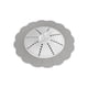 thumbnail image 1 of Advancent Cubierta de drenaje de suelo de silicona, portátil, colorido, para interior, fregadero de cocina, colador de inodoro, accesorios de Juegos de accesorios de baño Gris blanco, 1 of 6