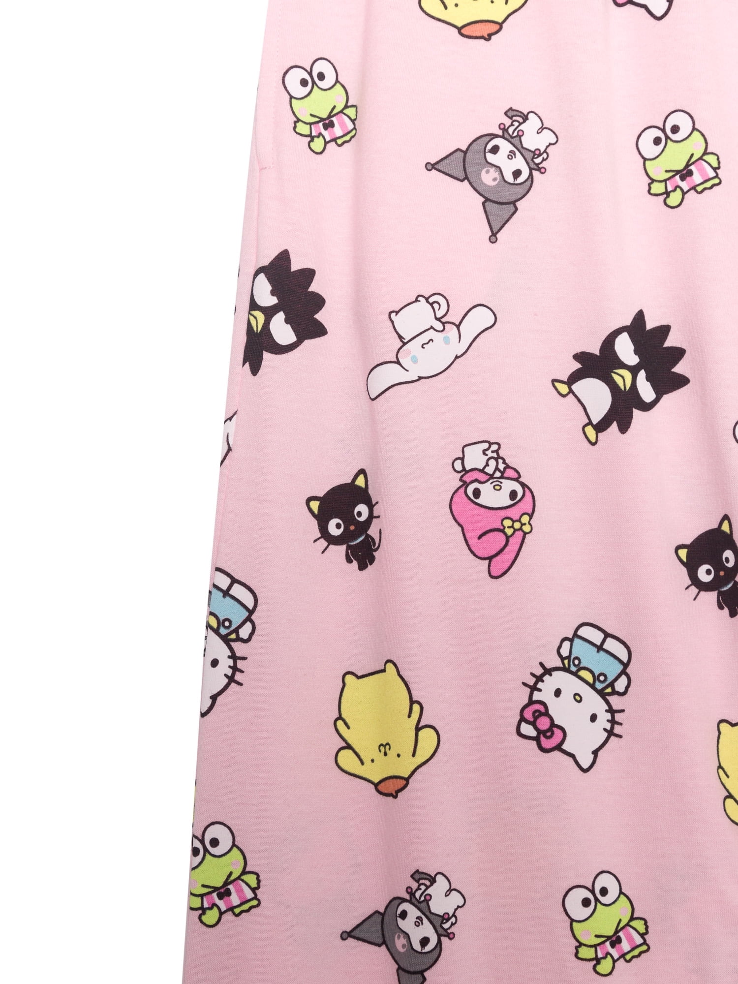 Hello Kitty Women's Graphic Tee and Pant Set, 2-Piece, Sizes XS-3X