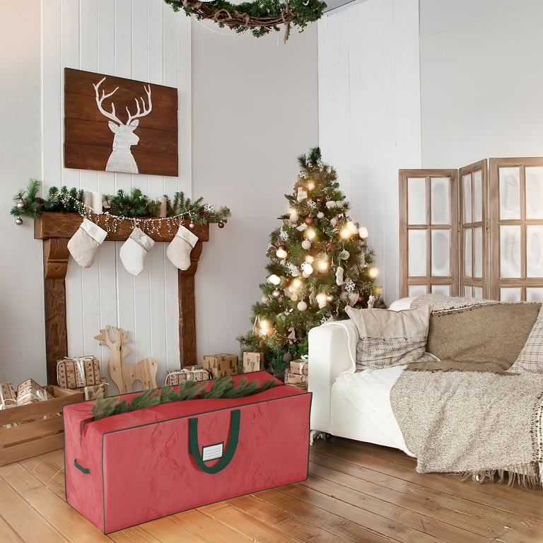 Elf Stor Set of 2 Christmas Tree Storage Bags for 7.5 FT Artificial Trees