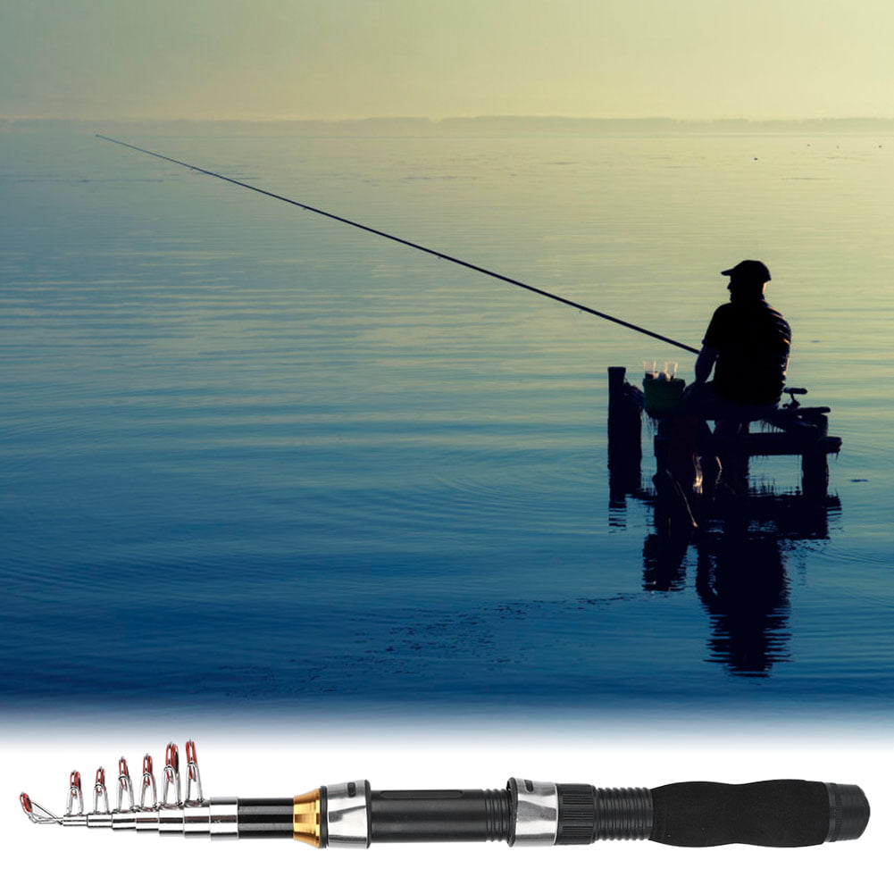 Mini Short Spinning Fishing Pole Rod Sea Fishing Tools Accs 28049-100 Portable 