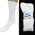 thumbnail image 1 of 12 pares de calcetines de circulación para diabéticos, con soporte acolchado para la salud, para hombre, tallas 10-13, 1 of 5
