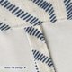 thumbnail image 3 of [ Cortina amarrable térmica de lino estilo granja DriftAway Briony 115x160 cm Azul marino ], 3 of 9