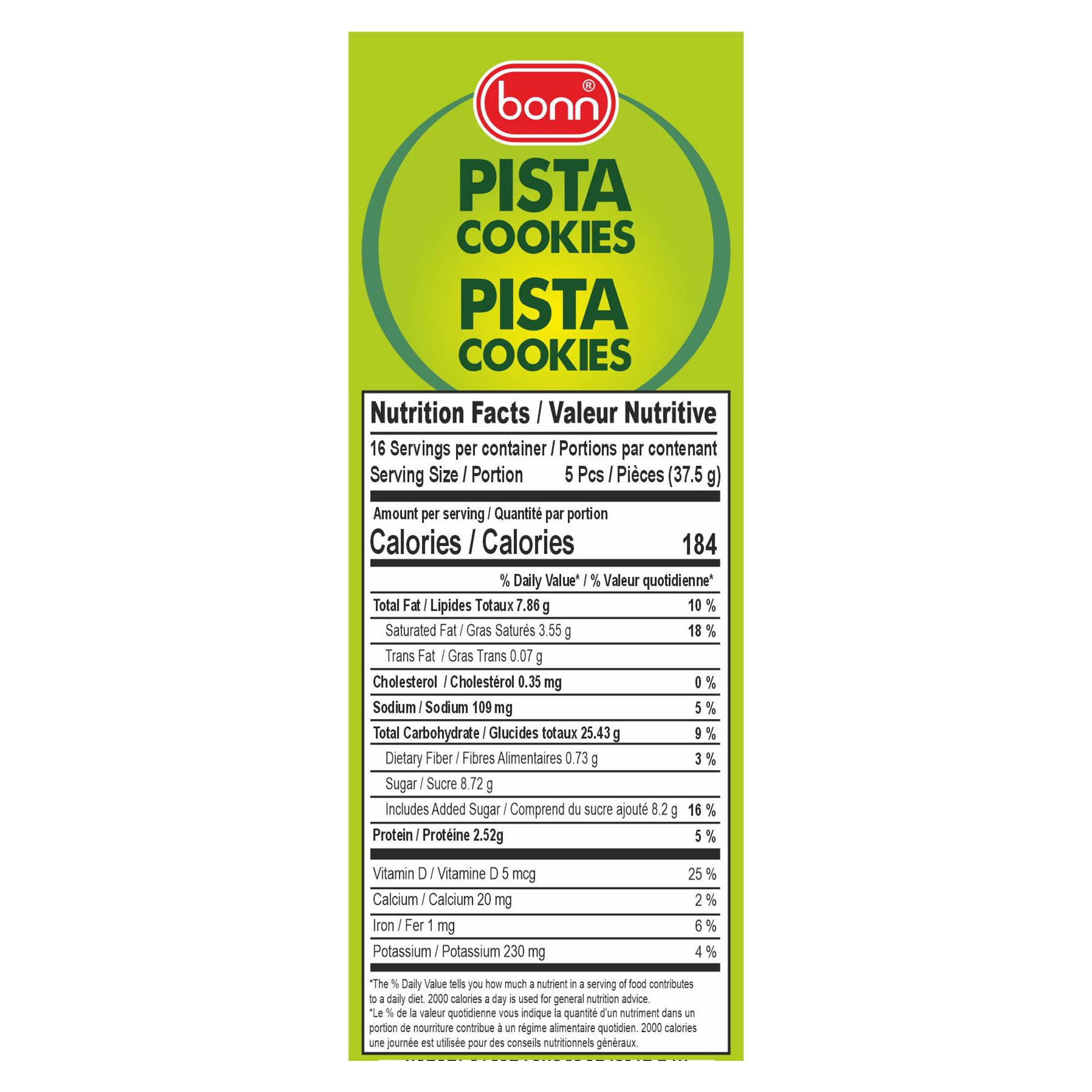 Bonn Pista Cookies, 600 g