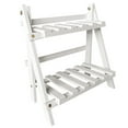 thumbnail image 2 of EIMELI Multifunctional Double Layer Plant Stand - Wood Flower Pot Display Stand Shelf (Household Supplies), 2 of 8