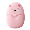thumbnail image 1 of Toystoory 50 Uds. Papeles de lavado, papeles de limpieza de manos portátiles, baño de viaje de un solo Suministros de limpieza para el hogar rosado, 1 of 6