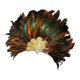 thumbnail image 5 of Tocado de plumas, diadema, disfraz, decoración, tocado de carnaval para Naranja, 5 of 9