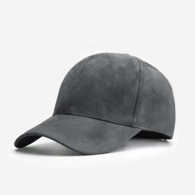 Gorra De Gamuza Unisex Talla Ajustable Marca Brunel Gris Oscuro Brunel Gris Oscuro