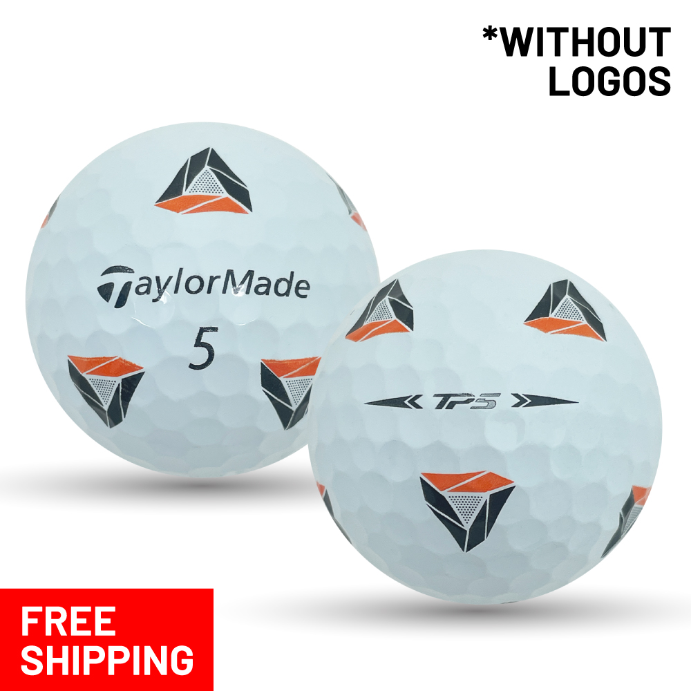36 Taylormade TP5x PIX 5A Used Recycled Golf Balls, White, by Mulligan