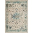 thumbnail image 1 of Safavieh Evoke 8' X 10' Power Loomed Rug in Beige and Turquoise, 1 of 3