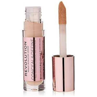 Makeup Revolution Conceal and Contour, Concealer Brush, Under Eye Concealer Makeup, Shade C2 Fair Skin Tones, Face Make Up