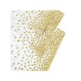 thumbnail image 3 of 1PC Black and Golden Polka Dots Plastic Tablecloth for Rectangle Tables, Birthday Party Table Cover, Table Cloths for Bachelor Cocktail Party, Graduat, 3 of 4