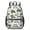 Tractor and Wheelbarrows, variant on Tractor and Hats White Pattern 17" School Backpacks for Teens,Waterproof Oxford Fabric,S-Shape Padded Straps for School,Travel,Hiking,Camping