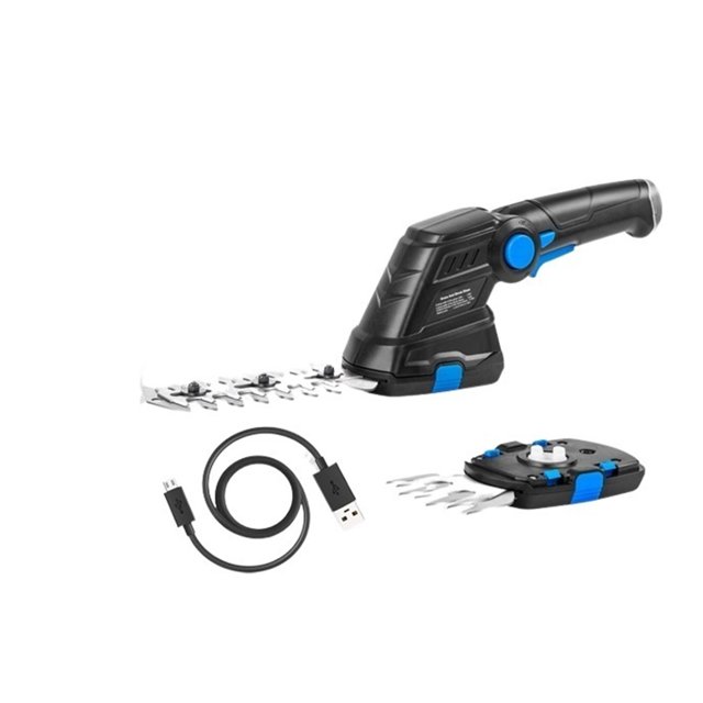 2 In 1 Electric Hedge Trimmer 20V Cordless Lawn Mower Battery Pruner Garden Tools Shears Shrub Trimmer For Grass ,Easy to Use