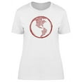 thumbnail image 1 of Planet Earth Love T-Shirt Women -Image by Shutterstock, Female Large, 1 of 2