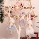 thumbnail image 5 of Muñeco de ángel de Navidad Bewildely accesorios de decoración para el hogar colgante de árbol Rosado, 5 of 6
