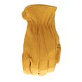 thumbnail image 2 of Boss Cowhide Leather Driver Work Gloves B81001-S - 100 Percent Grain Cowhide - Small, Yellow, 2 of 6