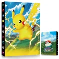thumbnail image 1 of Porte-cartes Classeur d'Album de Cartes, Dossier de Protection Album de Cartes de Collection, 4 Pochettes avec 30 Pages Capacité de 240 Cartes de Collection, Cadeau pour Enfants (CK8), 1 of 6