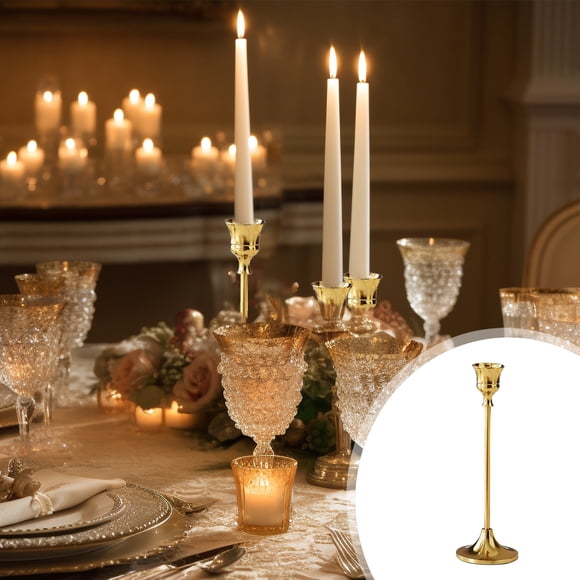 TNDBKQWR Centerpiece Candle Holder Candle Stands, Kitchen Table Centerpieces Decor, Dining Table Centerpiece Small Table Decor(1PCS)