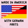 thumbnail image 2 of CafePress - Made In American With German Parts Body Suit - Baby Light Bodysuit, Size Newborn - 24 Months, 2 of 4