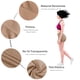 thumbnail image 5 of Short Deportivo Mujer Licra No Se Transparenta, Biker Ajustado, Cintura Elástica, Efecto Moldeador, Gym y Uso Diario, Color Beige, 5 of 5