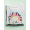 thumbnail image 3 of Rainbow Hope I Sweatshirt Women -June Erica Vess Designs, Female Medium, 3 of 4