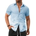 thumbnail image 4 of JAJAHO Mens Hawaiian Shirts Short Sleeve Tropical Button Down Collared Shirts Summer Beach Shirt Vacation Clothes Classic Tops, 4 of 4