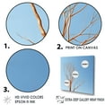 thumbnail image 3 of Designart "Azure Timber Lineage Snapshot I" Landscape Trees Floater Framed Canvas Prints, 3 of 5