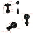 thumbnail image 5 of Universal 17mm Ball Joint 1/4 Screw Connector Mobile Phone Holder Adapter for Motorcycle Phone Holders & Selfie Sticks, 5 of 8
