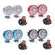 thumbnail image 1 of Par Faros 6 Led Redondo Aluminio Auxiliar Moto + Switch, 1 of 7