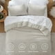 thumbnail image 4 of Juego de edredón Bedsure California King Beige, 3 piezas, 4 of 7