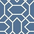 thumbnail image 3 of RoomMates Blue Modern Geometric Peel & Stick Wallpaper, 3 of 4