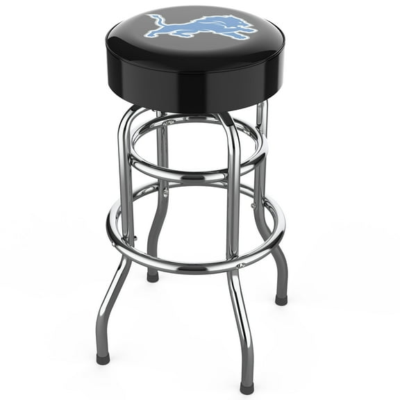 Imperial  Detroit Lions Team Chrome Bar Stool