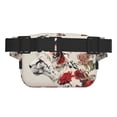 thumbnail image 3 of Bingfone Fanny Packs for Women Fashion Waist Packs Bag with Adjustable Strap Waterproof Everywhere Crossbody Belt Bag for Workout Running Travelling( Floral Leopard Butterflies ), 3 of 9