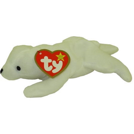 TY McDonald's Teenie Beanie - CHILLY the Polar Bear  (5" Plush)