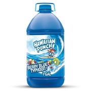 Hawaiian Punch Berry Blue Typhoon, Juice Drink, 1 gal bottle