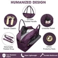 thumbnail image 3 of Bolsa de viaje LUOCIP Weekender para mujer con neceser, 3 of 7