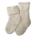 thumbnail image 2 of Lian LifeStyle Baby Boys 1 Pair Remarkable, Cozy, Colored and Soft Wool Socks Size 6M-12M Beige, 2 of 4