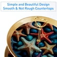 thumbnail image 2 of Starfish Elegant Cupcake Stands with Plastic Discs and Iron Pillars for Dessert Table Display, 32cm Height, 2 of 6