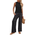 thumbnail image 5 of WIHOLL Pants for Women Wide Leg Pants Summer Straight Long Palazzo Loose Casual Trousers With Pockets, 5 of 11