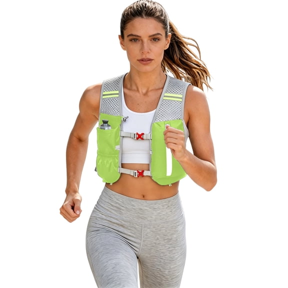 Kcolen Running Vest Lightweight Water Backpack Pack for Men Women Hydration Water Pack for Cycling, Running, Hiking, Biking Jacket