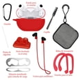 thumbnail image 2 of Funda y kit de accesorios 8 en 1 Gadget Collection Mx para Huawei Freebuds Pro rojo, 2 of 5
