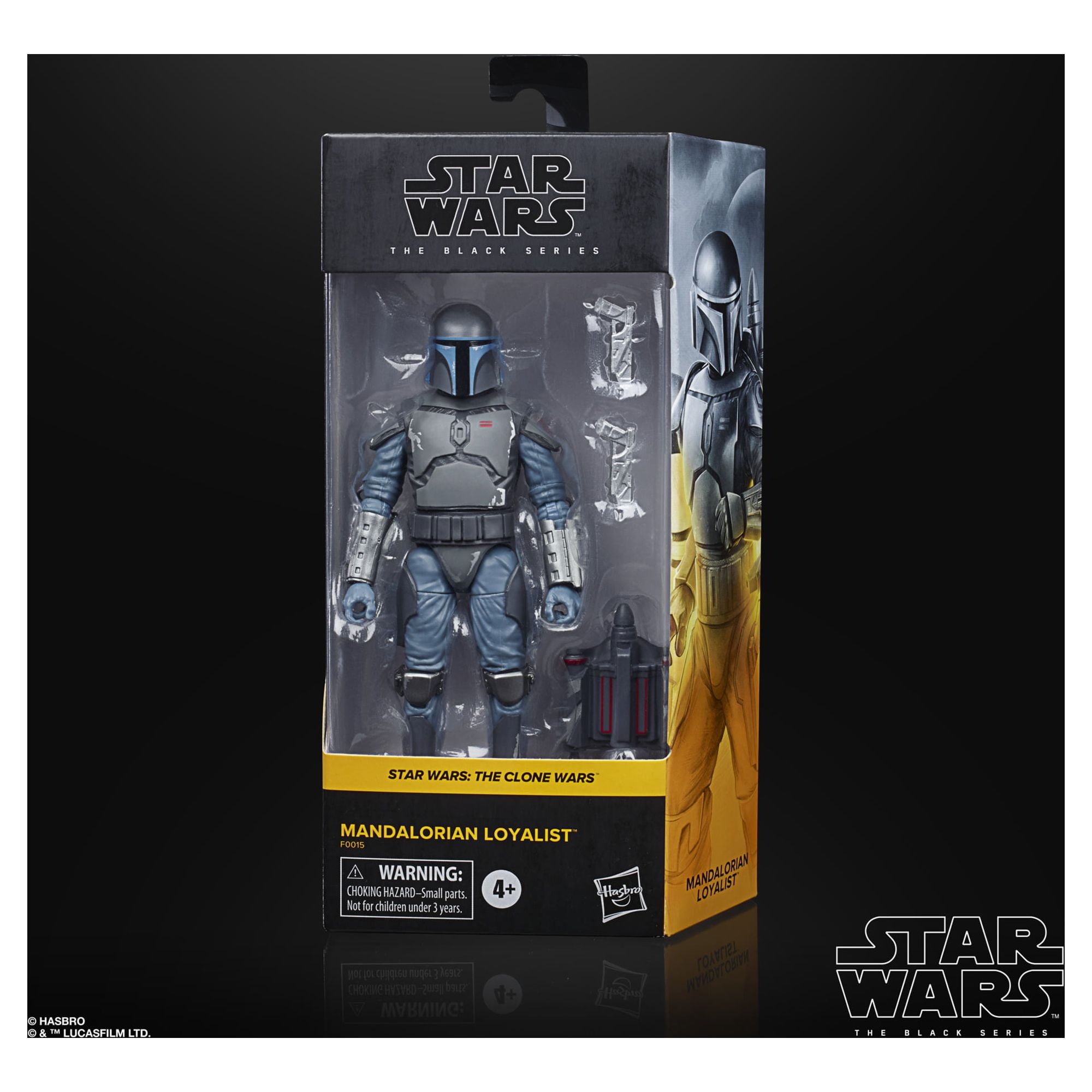 Star Wars The Mandalorian: The Black Series Loyalist Kids Toy Action Figure for Boys and Girls (2”)