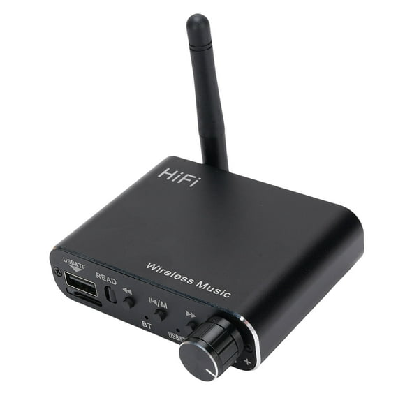 Bluetooth 5.4 Sound Receiver, Lossless Output Plug and Play Wireless Sound Receiver Multiple Decoding Rich Interfaces Adapter for Music Streaming Stereo System